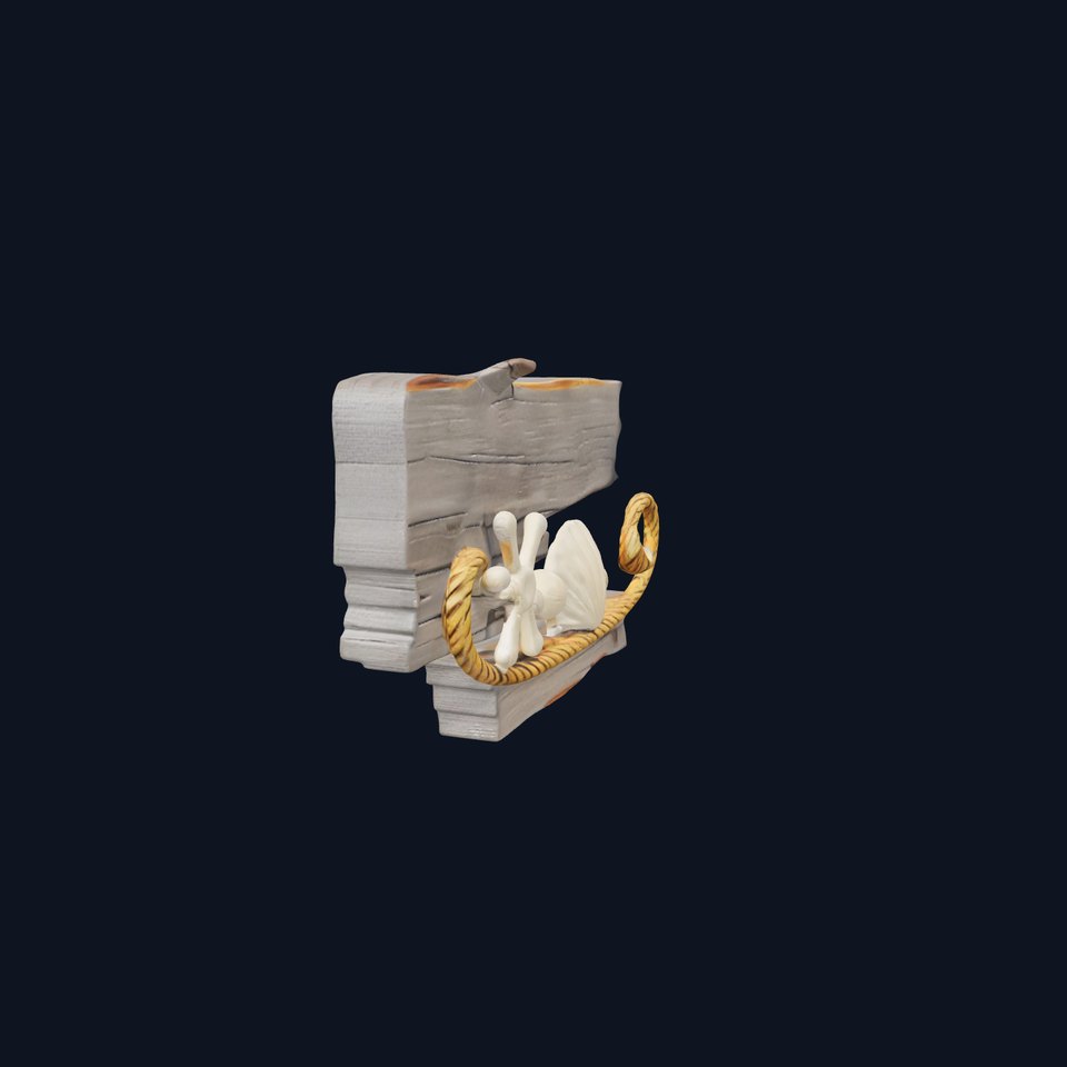 Nautical Driftwood Decor model pack